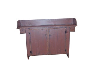 Wooden Primitive Cabinet