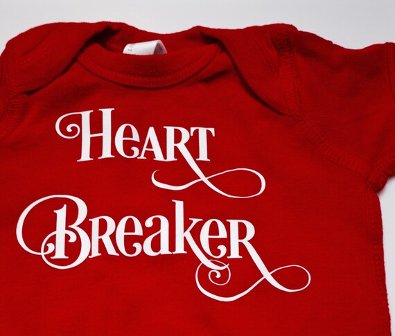 Heart Breaker Baby Romper