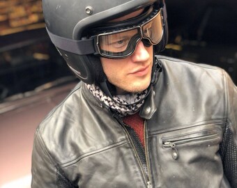 Goggles, Cafe Racer Goggles, Classic Car Goggles, Motorbike Goggles, Motorcycle Goggles, Cosplay Goggles, Steampunk Goggles, Retro Glasses