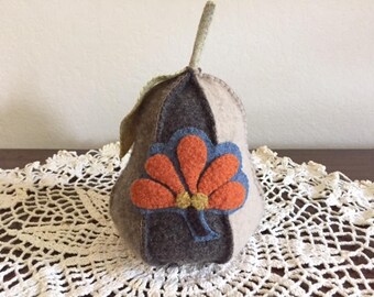 Wool Applique Pincushion