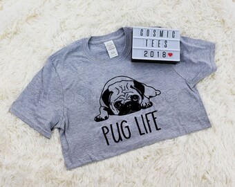 pug life shirt, pug shirt, pug clothing, pug mom, pug mama, dog mom, dog mama, dog dad, fur mama, dog lover, animal lover, dog shirt, tumblr
