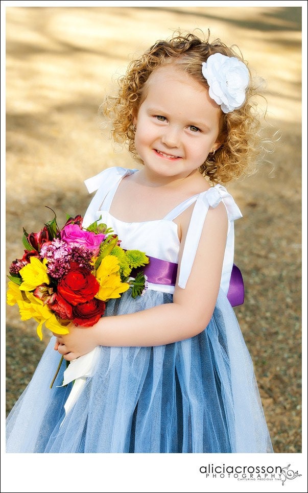Custom Dresses . Flower Girl Dress