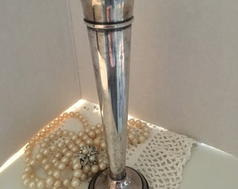 Not So Perfect Sterling Silver Bud Vase