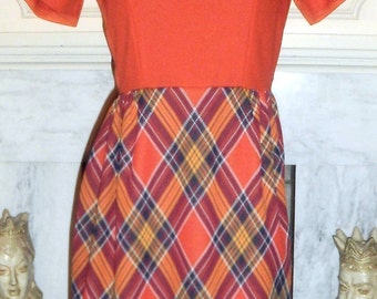 Groovy Toni Todd 1970's Dress