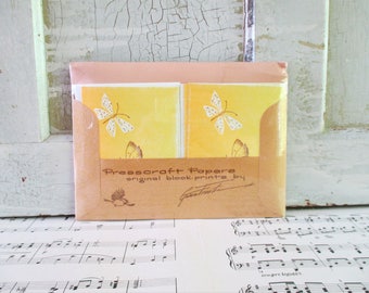 Vintage Gwen Frostic Note Cards and Envelopes - Butterflies