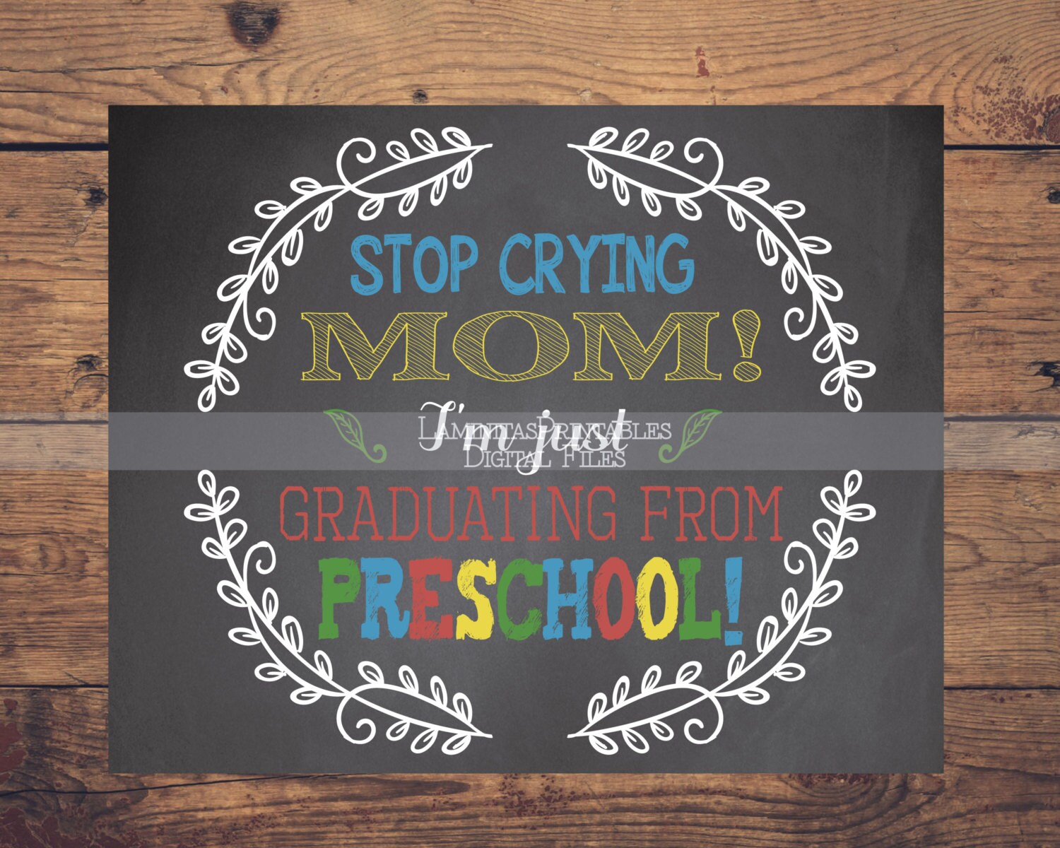 preschool graduation sign printable pre k graduation