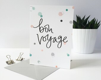 Bon Voyage - Greeting Card - Travel