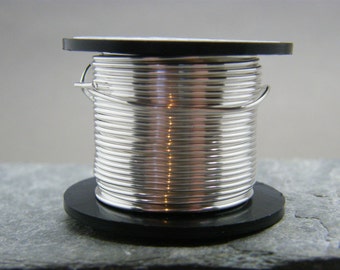 Silver filled wire ~ 1mm wire ~ Sterling silver filled ~ 18g Silver fill ~ Jewellery supplies ~ Wire wrapping ~ Jewelry wire ~ UK supplier ~