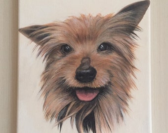 Custom Pet Portrait (head only)