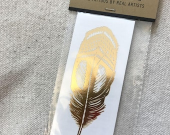 Metallic Temporary Tattoos Pack of Two