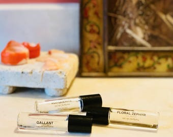 Gallant roll on perfume, phthalate free perfume, travel perfume, alcohol free perfume,