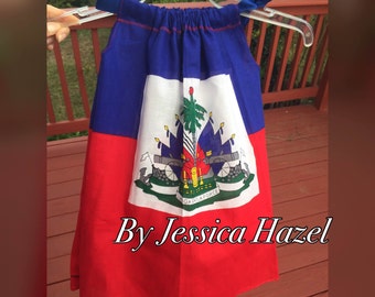 Baby Haitian flag dress