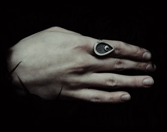 Witchcraft Silver Moon Ring