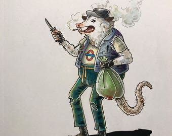 Inktober SotBGC: Day 11. Pest