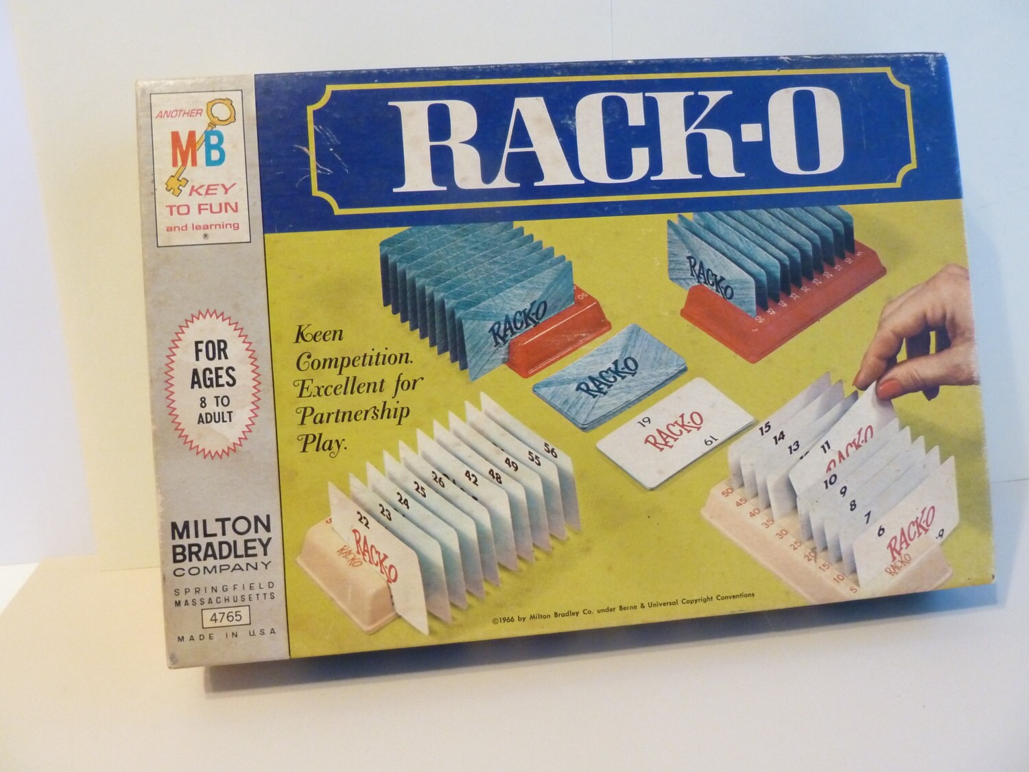 RackO Card Game era 1966