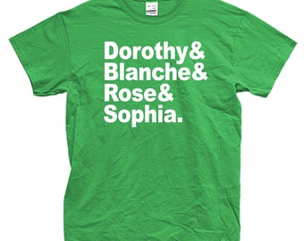 GOLDEN GIRLS THE Names inspired t-shirt long and short sleeve many colors unisex