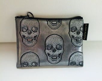 Leather wallet in imitation leather