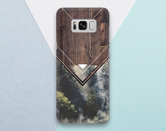 Wood Phone case for Samsung Galaxy s9 case Galaxy s9 plus case Forest Galaxy s8 case Galaxy s8 plus Wood Galaxy s7 case Galaxy note 8 OC_284