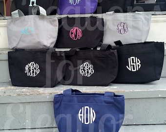 Monogram Lunch Tote, Insulated Lunch Tote, Lunch Bag, Lunch Box, Monogram Lunch Bag, Monogrammed Lunch Tote, Monogrammed Cooler, Monogrammed