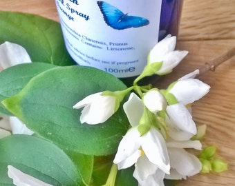 Neroli Body Oil Spray Shower Oil, Natural Vegan Skin Care, Orange Blossom Skin Oil, Natural Dry Body Oil, Scented Body Oil, Light Body Spray