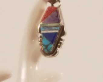 Turquoise and Sterling Pendant