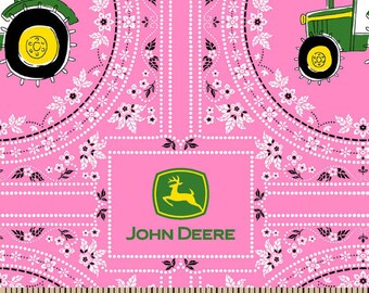 John Deere Cotton Fabric by the Yard