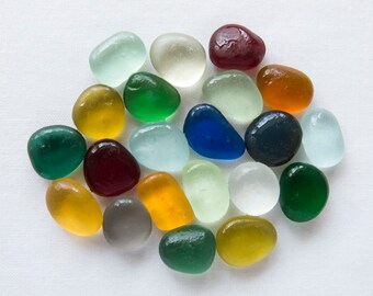 English Sea glass - Colours - Lot DC1254