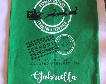 Personalized Christmas Sack