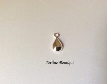 Drop 15mm 925 Sterling Silver Pendant