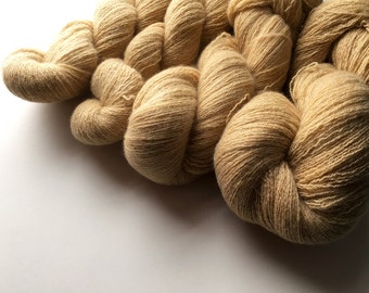 Reclaimed Lace Yarn - Cashmere - Buttery Tan