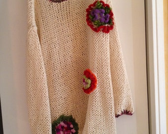 Pullover cotton creation Martine