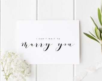 I Can't Wait To Marry You Card See You At The Altar Card, Groom Wedding Day Card, Bride Wedding Day Card, Card For Groom, Card For Bride