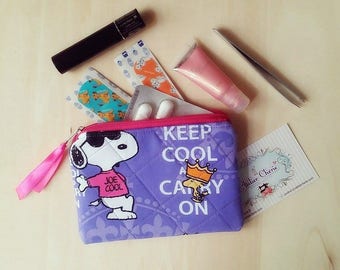 Pouch / makeup "Snoop"...