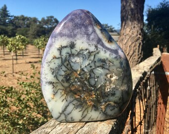 Purple Dendritic Agate