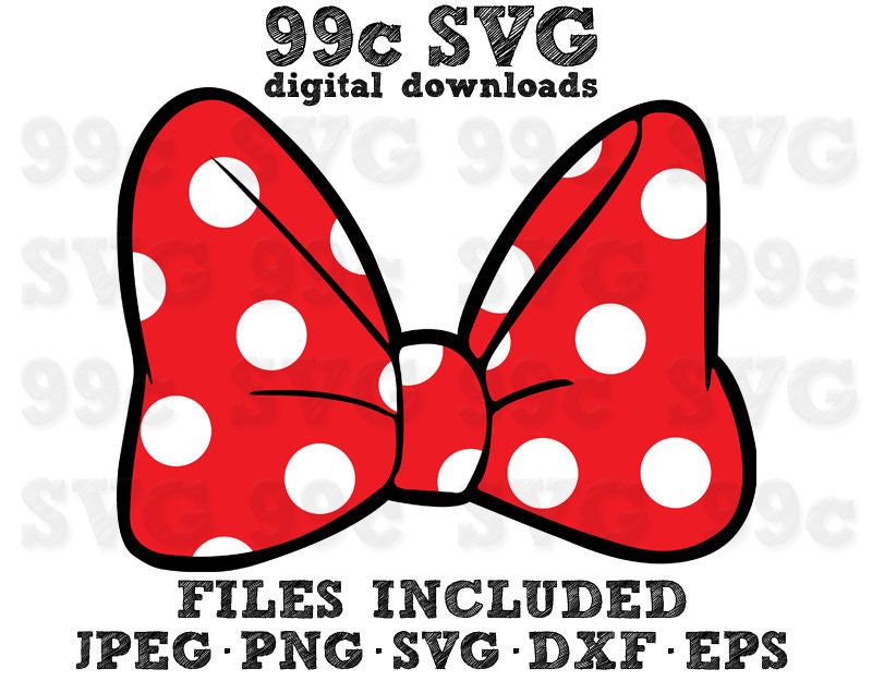 Free Free 87 Free Minnie Mouse Bow Svg For Cricut SVG PNG EPS DXF File