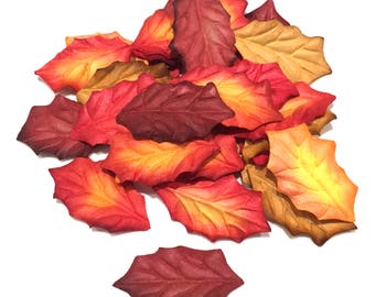 Autumn Holly Mix Mulberry Paper Leaves Leaf31