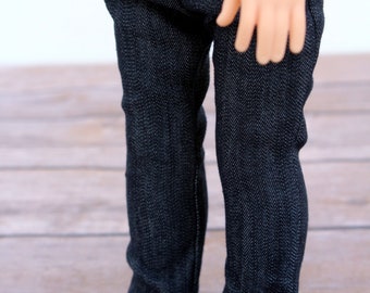 Fits like Wellie Wishers Doll Clothes - Dark Indigo Skinny Jeans | 14.5 Inch Doll Clothes
