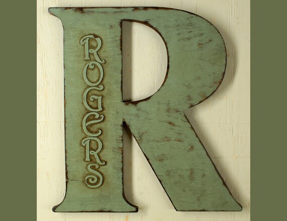 18 extra large letter wall decor wooden letter big