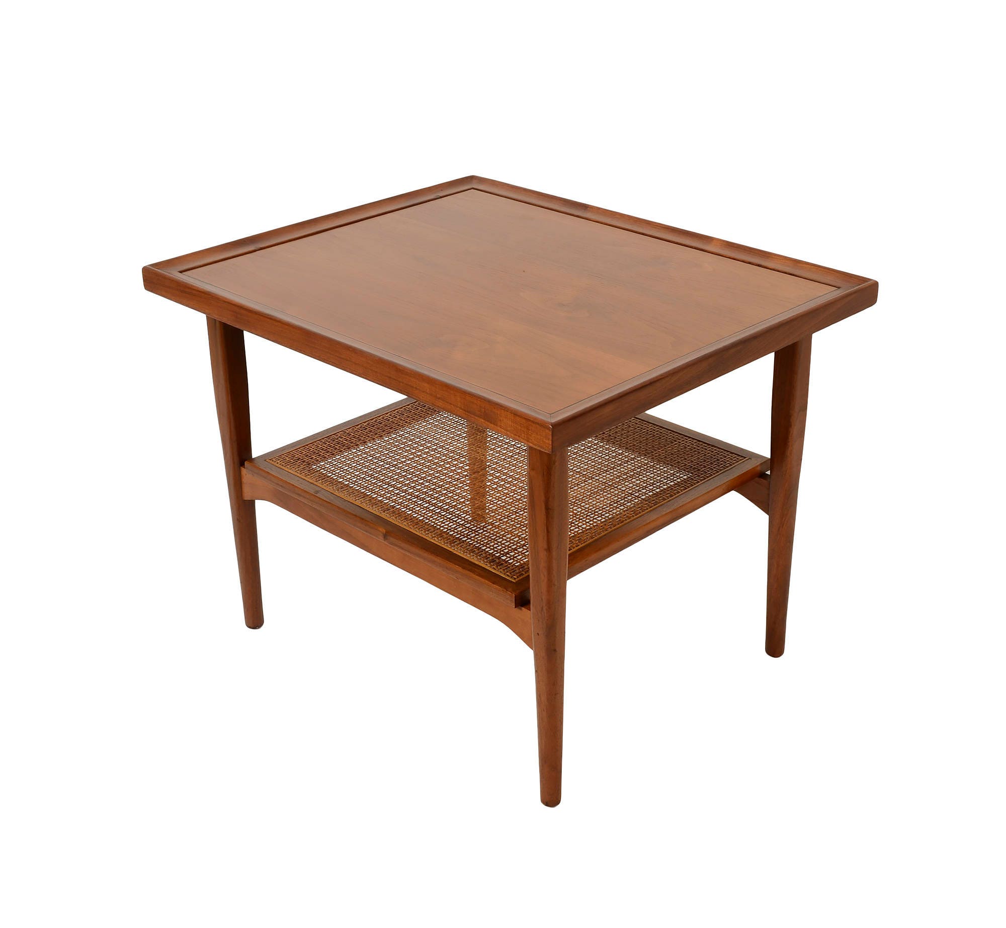 Walnut Side Table Drexel Declaration Mid Century Modern Description Walnut Round Side Table Made By Drexel Declaration