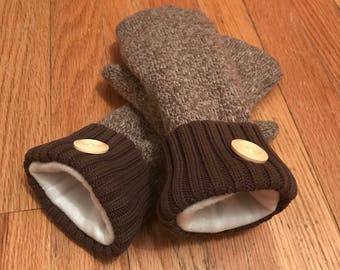 UpCycled Sweater Mittens Adult Size
