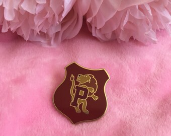 Gryffindor Prefect badge hard enamel pin Hogwarts Harry Potter inspired