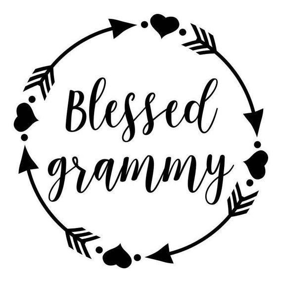 Download Blessed grammy SVG Studio3 PDF PNG Jpg Dxf Eps Custom