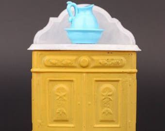 70 ' s AVON moussant bulle de bain en verre Antique lavabo