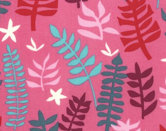 Liz Scott Fabric, Domestic Bliss by Liz Scott for Moda Fabrics, 18074-13 Out of Doors Pink