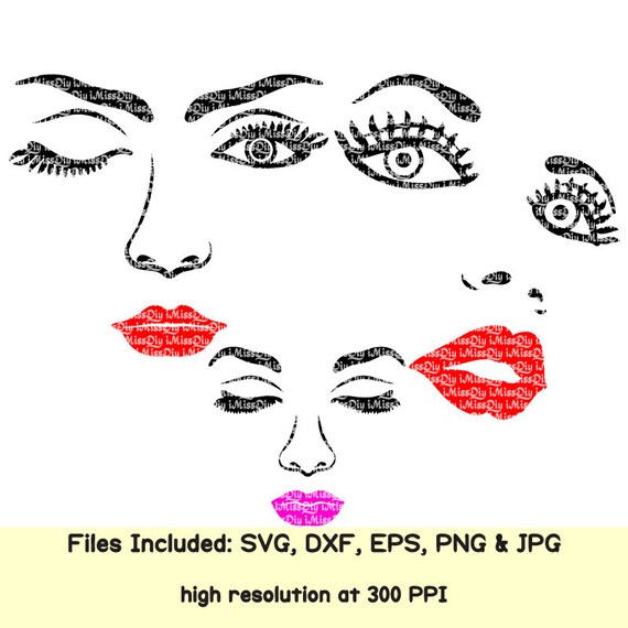 Free Free 242 Black Woman Face Svg Free SVG PNG EPS DXF File