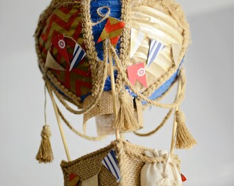 Hot air balloon vintage
