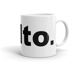 Baltimore Balto. Black letter Mug