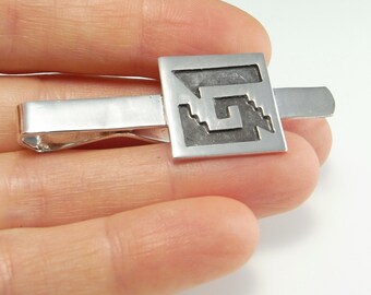 925 Tie Bar Tie Clasp Tie Clip Vintage Silver Tie Bar Mens Accessories Sterling Tie Clip Mexican Silver Silver Tie Bar SilverTie Clip R2830