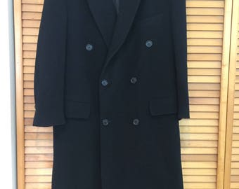 Men's jacket, vintage jacket,cashmere coat, men’s coat, black coat, wool coat, menswear, outerwear, mens fashion,