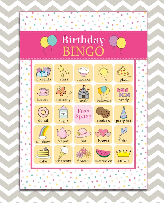 afdrukbare-meisje-verjaardag-bingo-16-unieke-spel-kaarten